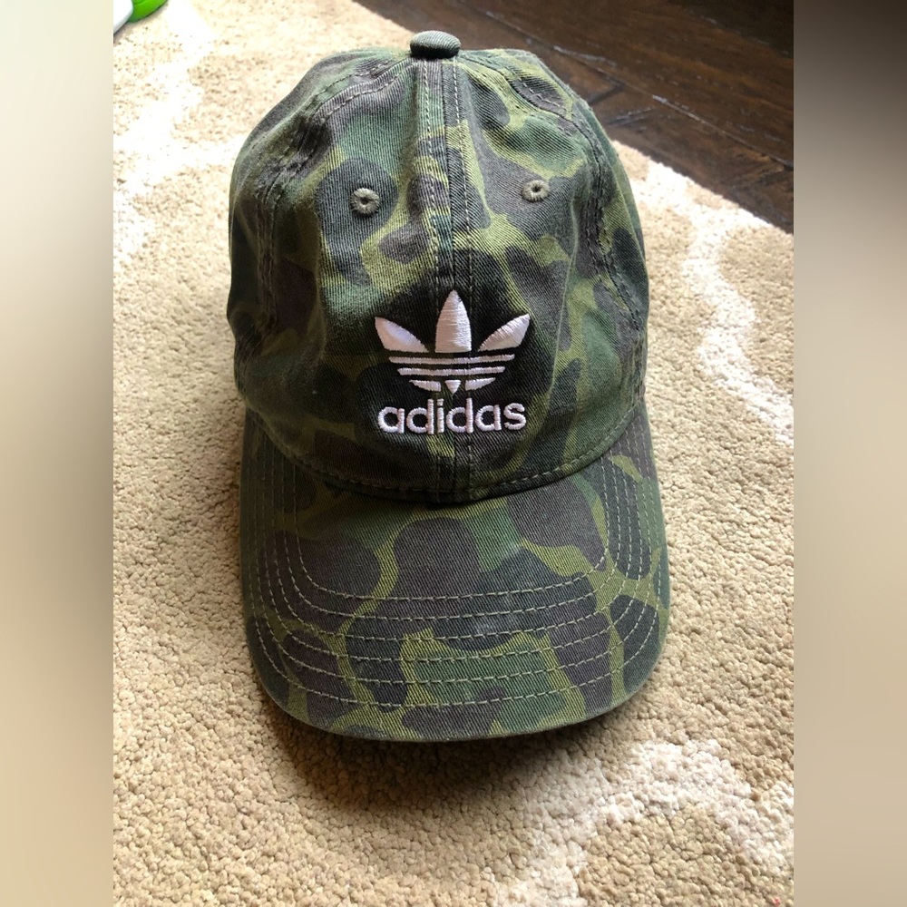 Adidas camo ball cap